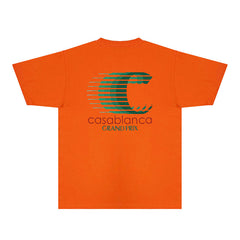 Casablanca T Shirts Street High-quality pure cotton