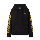 OW cordon arrow pattern pullover hooded sweatshirt