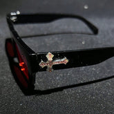 Chrome Hearts Glasses Thick Legs Sunglasses Bouncing Bar Hip Hop