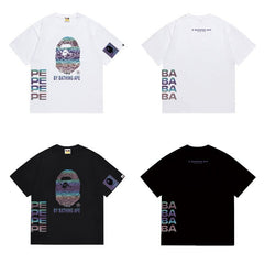 Bathing ape Bape T Shirts High-quality 100% cotton streetwear