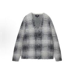 Stussy Sweater High-quality knitwear for autumn winter stripe