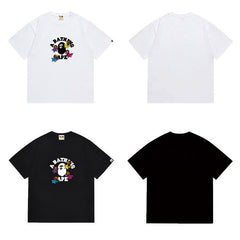 Bathing ape Bape T Shirts High-quality 100% cotton streetwear