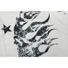 HS Long Sleeve Shirts Hip-hop loose oversize