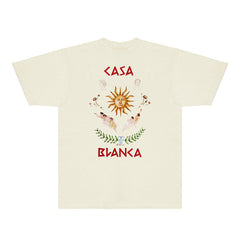 Casablanca T Shirts Street High-quality pure cotton