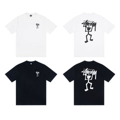 Stussy T shirts High-quality 260g pure cotton double yarn fabric