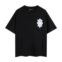 Amiri T Shirts Red text