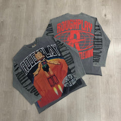 Roughplay Hoodie High-quality pure cotton casual wear for spring and summer