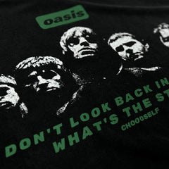 Unisex Vintage T Shirts OASIS Tour-Exclusive High-Street T-Shirt: West Coast Street/Graffiti/Hip-Hop Style. Features a heavyweight fabric with a distressed wash finish and direct-to-garment white ink printing¡ªoffering an unbeatable feel and premium q