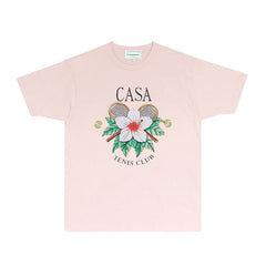Casablanca T Shirts Street High-quality pure cotton