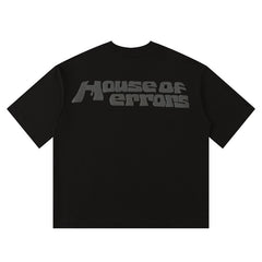 HOUSE OF ERRORS T Shirts High-quality pure cotton "Big Eye" high-street apparel 240g Double-Yarn Cotton