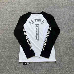 CHH Heart Long Sleeve Shirt Unisex Fashion Loose Long Sleeve Shirt