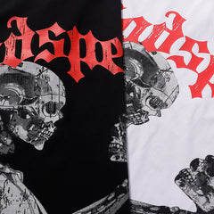 Godspeed T Shirts Technology Gaze Skull Printing Cotton Casual Short Sleeve Men and Women