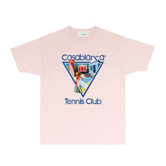 Casablanca T Shirts Street High-quality pure cotton