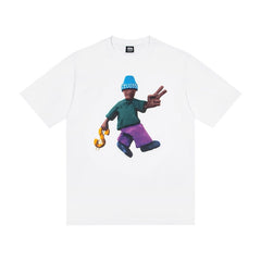 Stussy T shirts High-quality 260g pure cotton double yarn fabric