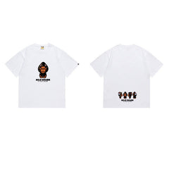 Bathing ape Bape T Shirts High-quality 100% cotton streetwear