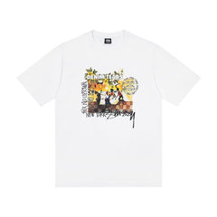 Stussy T shirts High-quality 260g pure cotton double yarn fabric