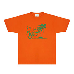 Casablanca T Shirts Street High-quality pure cotton