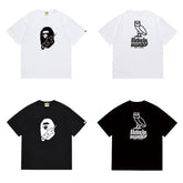 Bathing ape Bape T Shirts High-quality 100% cotton streetwear