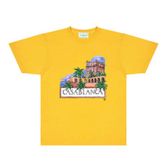Casablanca T Shirts Street High-quality pure cotton