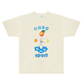 Casablanca T Shirts Street High-quality pure cotton