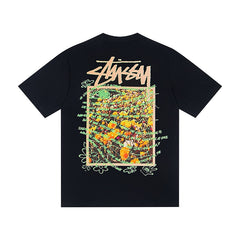 Stussy T shirts High-quality 260g pure cotton double yarn fabric