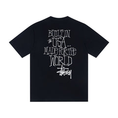 Stussy T shirts High-quality 260g pure cotton double yarn fabric
