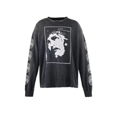 Saint Michael long sleeve shirts Premium-quality pure cotton streetwear for autumn