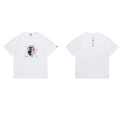 Bathing ape Bape T Shirts High-quality 100% cotton streetwear