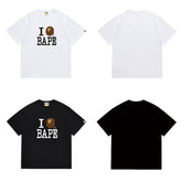 Bathing ape Bape T Shirts High-quality 100% cotton streetwear