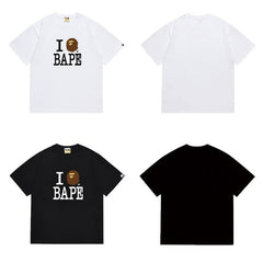 Bathing ape Bape T Shirts High-quality 100% cotton streetwear