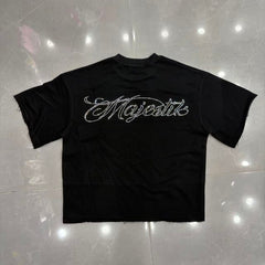 MAJESTIK T Shirts Loose fit 100% cotton