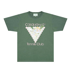 Casablanca T Shirts Street High-quality pure cotton