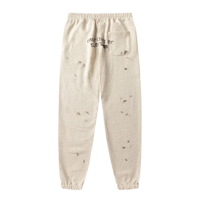 Saint Michael Distressed Wash Sweatpants