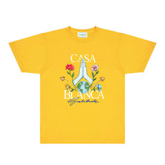 Casablanca T Shirts Street High-quality pure cotton