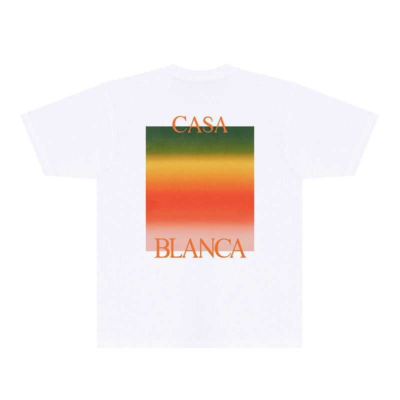 Casablanca T Shirts Street High-quality pure cotton