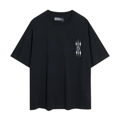 Amiri T Shirts diamond pattern