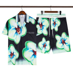 Casablanca Beach Shirt & Shorts Set Casual Summer Vacation/Travel Wear (Sold Separately)