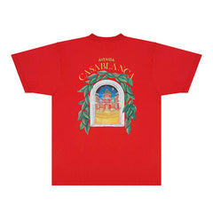 Casablanca T Shirts Street High-quality pure cotton