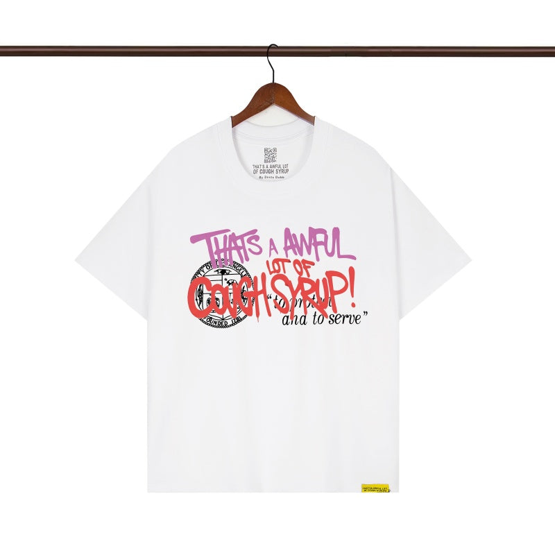 COUGH SYRUP T shirts High-quality pure cotton streetwear Mona Lisa