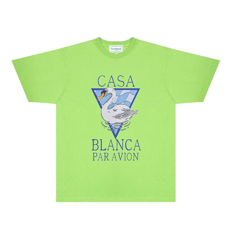 Casablanca T Shirts Street High-quality pure cotton