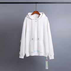Off White hoodie 梦露图案印花套头连帽
