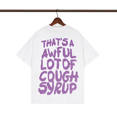 COUGH SYRUP T shirts High-quality pure cotton streetwear Mona Lisa