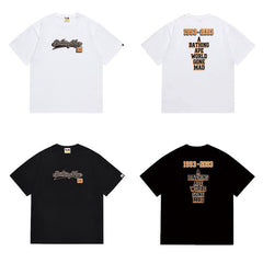 Bathing ape Bape T Shirts High-quality 100% cotton streetwear