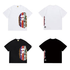 Bathing ape Bape T Shirts High-quality 100% cotton streetwear
