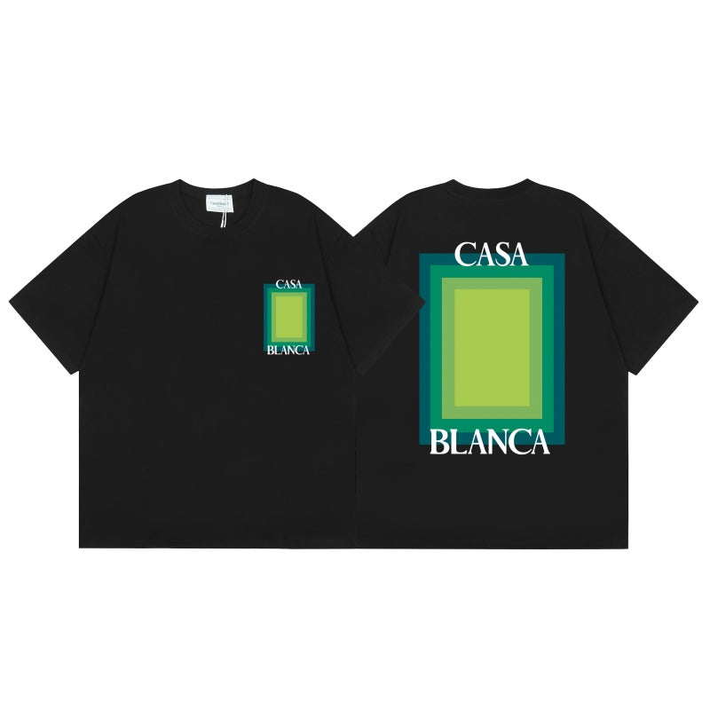 Casablanca T SHIRTS High-quality pure cotton streetwear