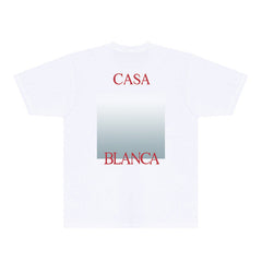Casablanca T Shirts Street High-quality pure cotton