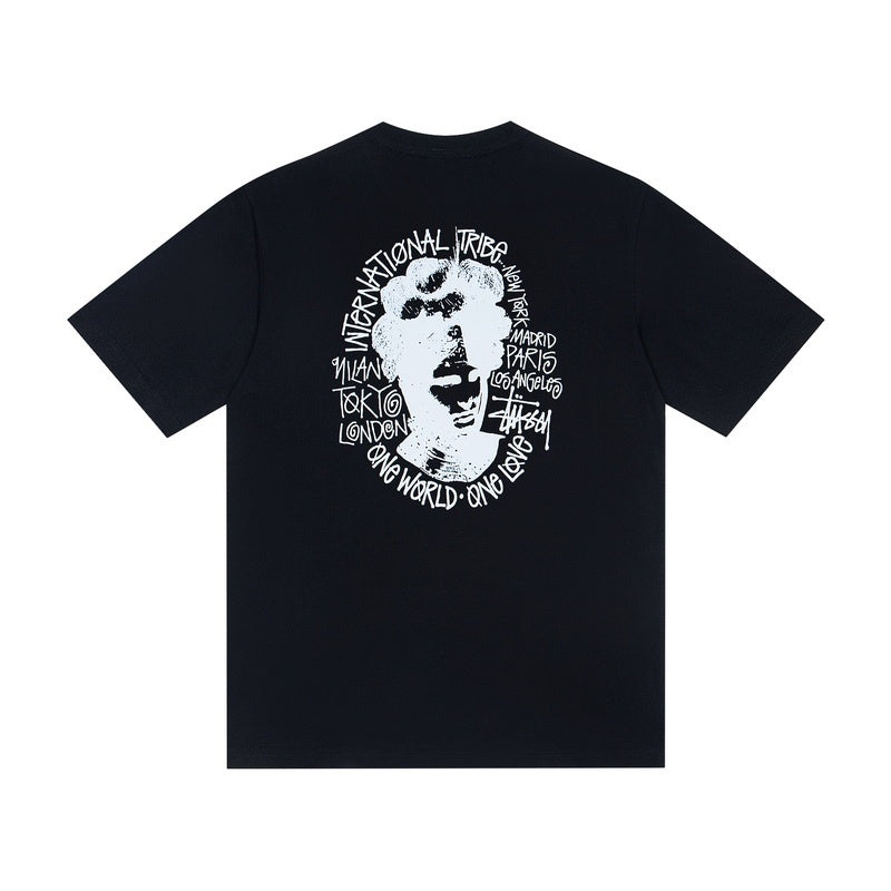 Stussy T shirts High-quality 260g pure cotton double yarn fabric