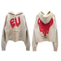 Saint Michael hoodie with printed design - fashionable