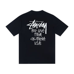 Stussy T shirts High-quality 260g pure cotton double yarn fabric
