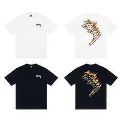 Stussy T shirts High-quality 260g pure cotton double yarn fabric